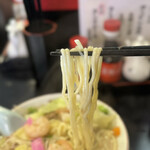 長崎街道 - もっちり中太麺は独特な食感で美味
