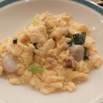 中国郷菜館 大陸風 - 海鮮二種と玉子の炒め
