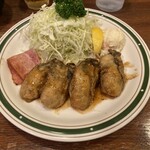 かつれつ四谷たけだ - カキバター焼き定食