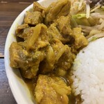 ラーメン 達磨食堂 - ポークカレー