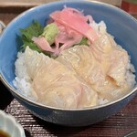 Uo sei - 鯛の胡麻丼