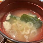 伊豆の旬 やんも - 味噌汁