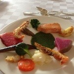 レストラン ルミエール - お魚と野菜の料理