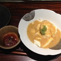 神楽坂 てっぱんや - コース1.2:付出しとおぼろどうふ