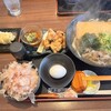 情熱うどん 荒木伝次郎 - 本日のメニューと、鯛ちくわ天を追加