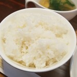 キッチン ブルー グローブ - ご飯大盛りのアップ