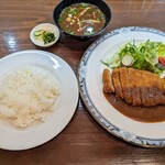 洋食屋 ふじ家 - とんかつ定食