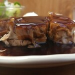 キッチン ブルー グローブ - 部厚さはいつも通りのエアーズロック！？