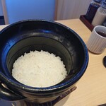 Tonkatsu Kagurazaka Sakura - 釜炊きごはん