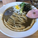 めん処 きよ洲 - 濃厚にぼ洲1000円税込佐助豚の濃厚な脂とたっぷりの煮干しが合う！