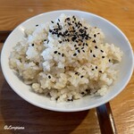 Hachiman Shokudou Korekoujitsu - 玄米の半ライス