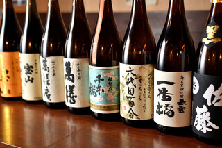 Horumon Yaki Chitose - 焼酎も豊富に取り揃えております！