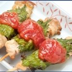 壱鳥 - しそを巻いて梅肉タレで　　ベスト３