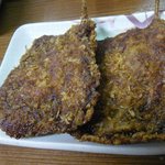 もつやき ばん - レバカツ