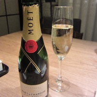 おたる政寿司 銀座 - Moet(ハーフ/\9,000-)