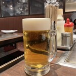 Toda Wataru No Okonomiyaki Sante Kan - 生ビール　　　　737円