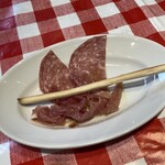 Italian Kitchen VANSAN - (お通し)生ハムとサラミ
