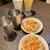 居酒屋インドカレー アジア料理チャンドラマ - 料理写真:セットのサラダとドリンク達✨