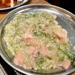 Ebisu Yakiniku Kintan - 国産牛ホルモン焼肉セット 青ダレ