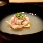 Watanabe - 蛤と玉子豆腐の御椀