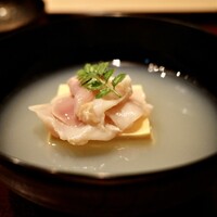 わたなべ - 蛤と玉子豆腐の御椀