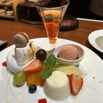 お宿ひがしやま 別邸 蜉蝣の月 - パテシエ本日のデザート