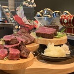 赤身肉ステーキダイナー アカウシ 東三国 - 