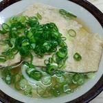 温の小、あげトッピング