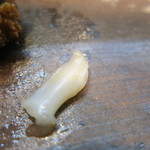 寿司栄 - 鮑の歯