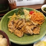 Koshiji - サービスランチ 豚肉の生姜焼き