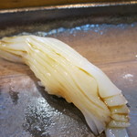 寿司栄 - アオリイカ　握り