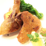 Ｌｅ 日本食堂 - 仔鴨モモ肉のコンフィ '14 1月中旬