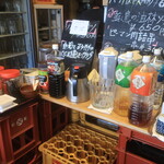 藤沢 鳥将 - ドリンクバーと無料惣菜コーナー