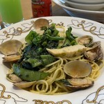 Kokosu - 春野菜とあおさ海苔のボンゴレパスタ