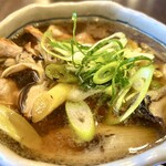 Kuzuryuu Soba - (温)季節蕎麦 鴨南蛮 1,780円