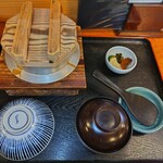 和食 かつら - うなぎ釜めし(2200円)