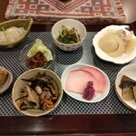 章雄 - ランチの小鉢