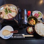 翠彩 - ●モツ鍋ランチ（食後のコーヒー付き）1,350円
            
            ●ご飯大盛り　無料❕
            
            を注文してみた