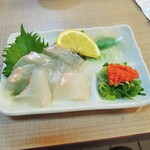 大ざわ地下西店 - ヒラメ造り