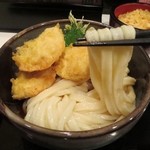 極浄うどん うだま - とり天ぶっかけ（とり天3個）700円