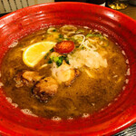 Ramen Hidaka - ♪ 鶏白湯醤油ラーメン¥690