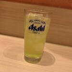 牛タンやまゆり - 冷たいお茶