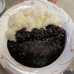 味守のぶ - カレー定食(もりそば)  1,000円