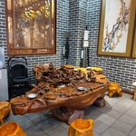 民福北京烤鴨店 - 入り口横の喫煙所