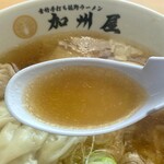 青竹手打ち佐野ラーメン 加州屋 - 