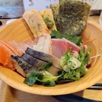 うみからそらへ - 海鮮丼  1200円