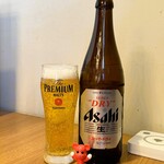 韓国料理Bibim - 瓶ビール　￥650