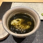 鮨 波残 - 茶碗蒸し
