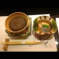 北新地 湯木 本店 - 海鮮石焼き！これ絶品*\(^o^)/*