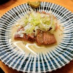 もつ焼き いとや - ればトロ刺し